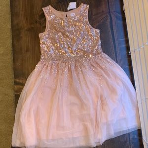 Girls gap size medium sequin dress